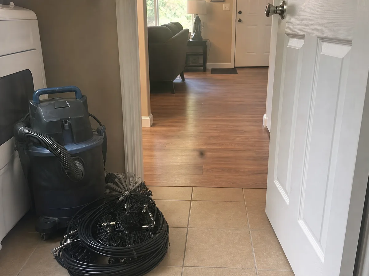 Clear dryer vent hood back in service — completed job in Ardmore, PA