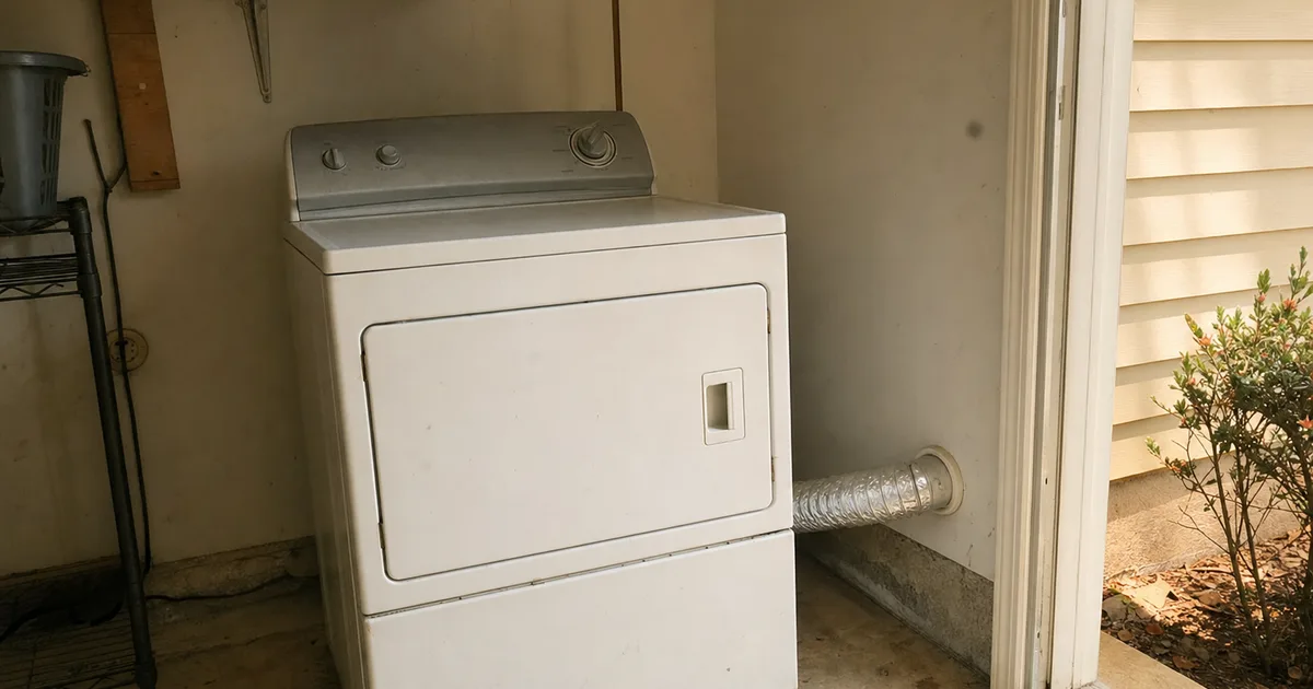A Home Laundry Room Dryer And Vent — Ardmore, PA